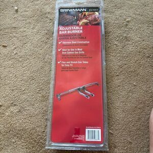 Brinkmann Adjustable Bar Burner 812-7233-S *New*